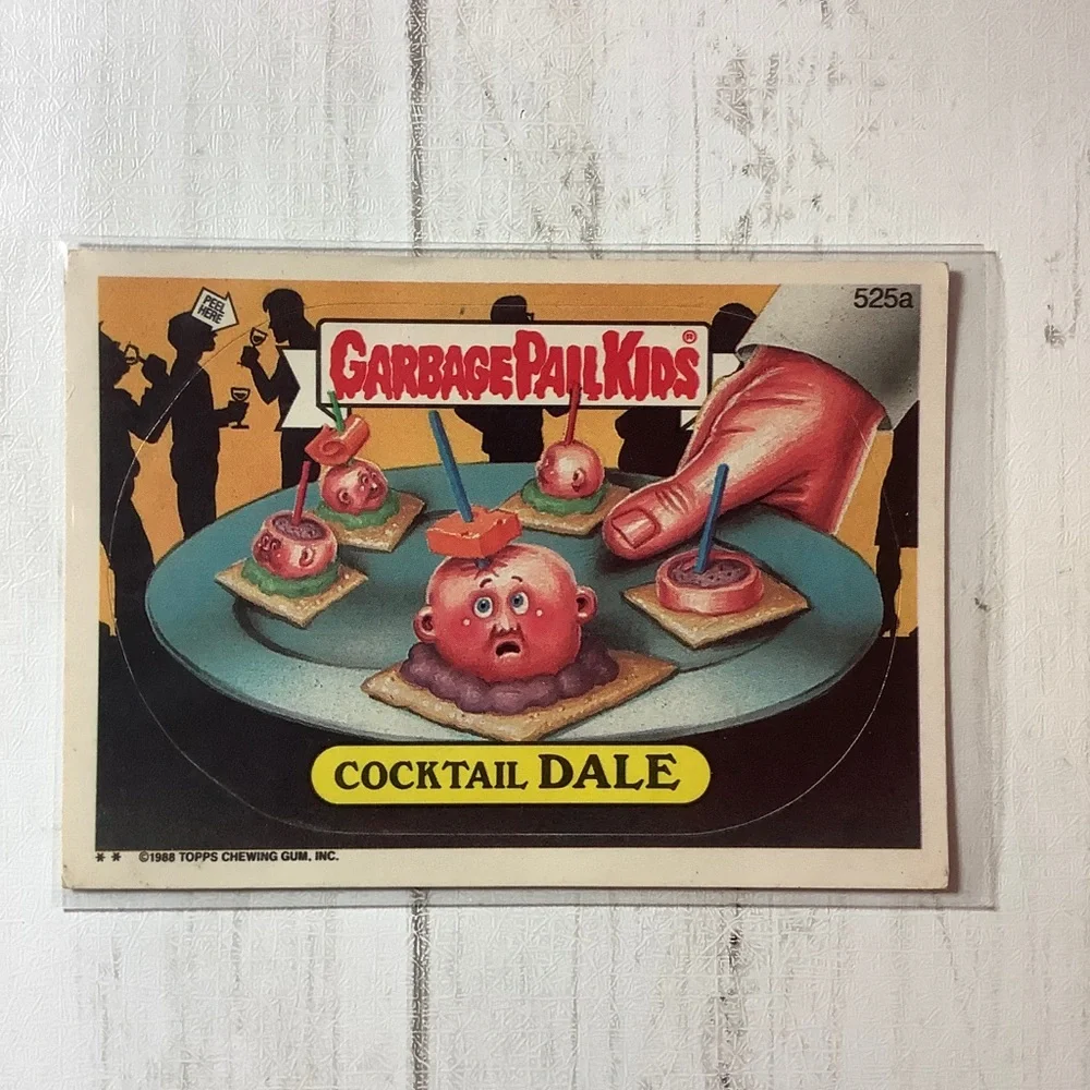 Garbage Pail Kids Topps Series 13 #525a Cocktail Dale